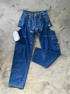 JEAN SHORT CON CHAPS therapy