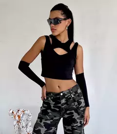 top con mangas trix