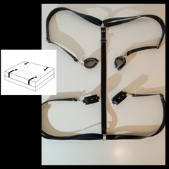 kit esposas y tobillera inmovilizador sommier regulable