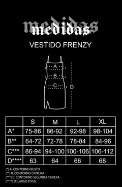 vestido vivided - fire walk with me