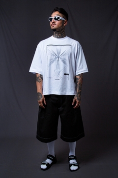 remera skanner blanca oversize