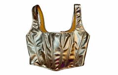 CORSET METALIX DORADO