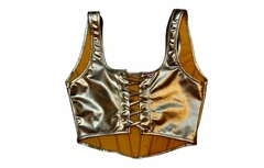 CORSET METALIX DORADO - comprar online