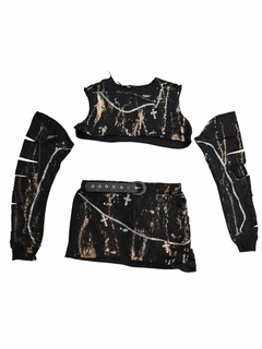 set animatek unico top + mangas - comprar online