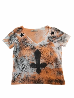 remera cruz animatek - fire walk with me