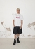 Remera Boxy Cereza blanca