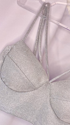 CORSET SHINE PLATA - comprar online