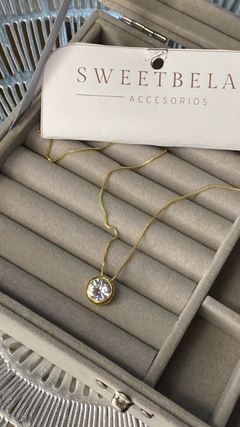 COLLAR CUBIC GOLD