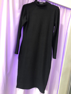 VESTIDO MIDI MEDIA POLERA - comprar online
