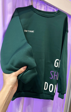 BUZO DON’T PANIC OVERSIZE