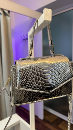 CARTERA CROCO PLATA en internet
