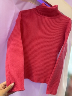 POLERA LANA FUCSIA