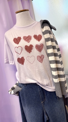 REMERA HEARTS