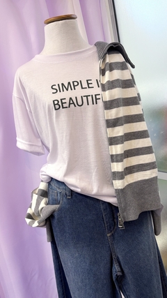 REMERA BEAUTIFUL