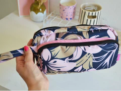 Cartuchera con bolsillo Cala azul - comprar online