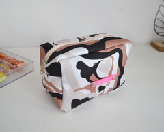 Neceser chico Heart camel - comprar online
