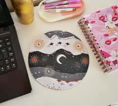 Mouse pad Luna negro