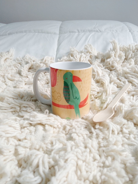 Taza ceramica ¡Tropical Love!