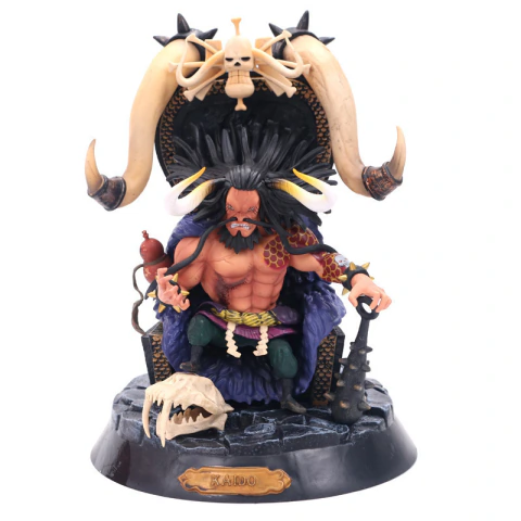 Figura De Acción Kaido One Piece 25cm Anime En Caja Coleccionable