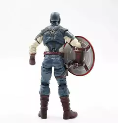 Capitán América Figura de Acción 17cm en Bolsa Diamond Marvel Select 2012 Superhéroes - Asianman Toys