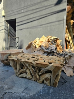 LON022- Mesa de lonjas rect 1,20x60x46cmh - tienda online