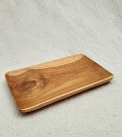MAT116- Bandeja rectangular borde redondeado23X14cm NEW