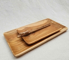 MAT116- Bandeja rectangular borde redondeado23X14cm NEW - comprar online