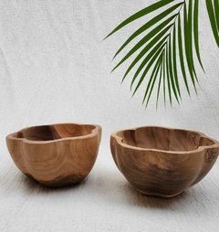 Mat192-Bowl teca 6 petalos - comprar online