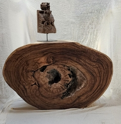 RA26- Mesa consola de una sola pieza de Suar 1,25x35x77cmh