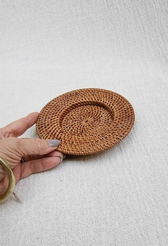 RRR258-Platito de ratan 14cm - comprar online