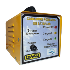 CARGADOR DE BATERÍAS 24Volts - 10Amp - comprar online