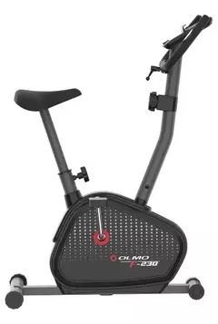 BICICLETA FIJA MAGNÉTICA OLMO FIT230-VOLANTE 4 Kg NEGRO/ROJO en internet