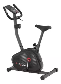 BICICLETA FIJA MAGNÉTICA OLMO FIT230-VOLANTE 4 Kg NEGRO/ROJO - tienda online