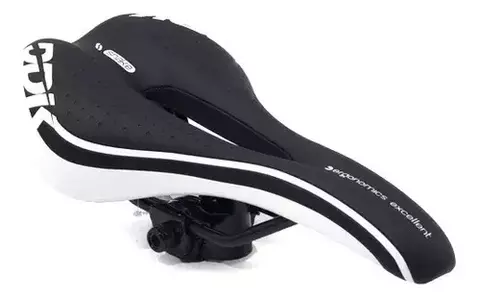 ASIENTO DDK SNAKE MTB NEGRO/BLANCO ANTIPROSTATICO - comprar online