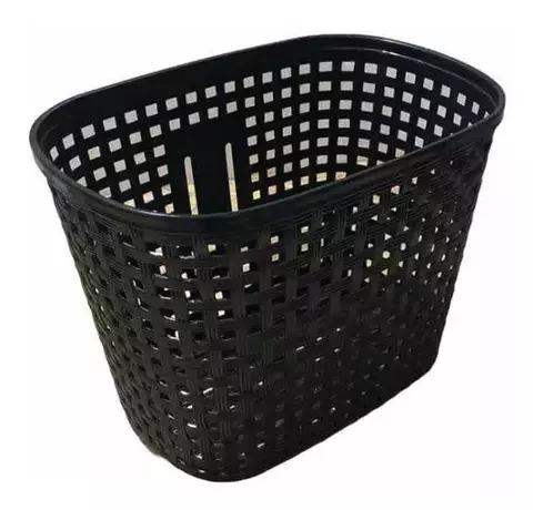 CANASTO DELANTERO MAXXUM DE PLASTICO NEGRO PARA ROD26