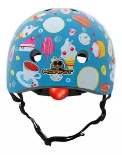 CASCO MINI HORNIT INFANTIL CON LUZ - Newbikes Argentina - Viví tu Mundo en Bici - Tienda de Bicicletas
