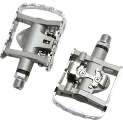 PEDALES SHIMANO PD-M324 CON PLATAFORMA Y TRABA en internet