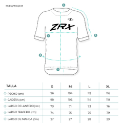 REMERA ZIROOX MODELO TRONADOR TAHOE - HOMBRE - Newbikes Argentina - Viví tu Mundo en Bici - Tienda de Bicicletas