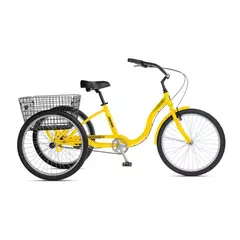 TRICICLO PARA ADULTOS JAMIS 24 ALUMINIO CON CANASTO TRASERO en internet