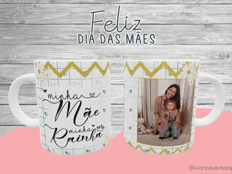 Kit azulejo 20x20+ caneca Tema mães - comprar online