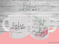 Imagem do Kit azulejo 20x20+ caneca Tema mães