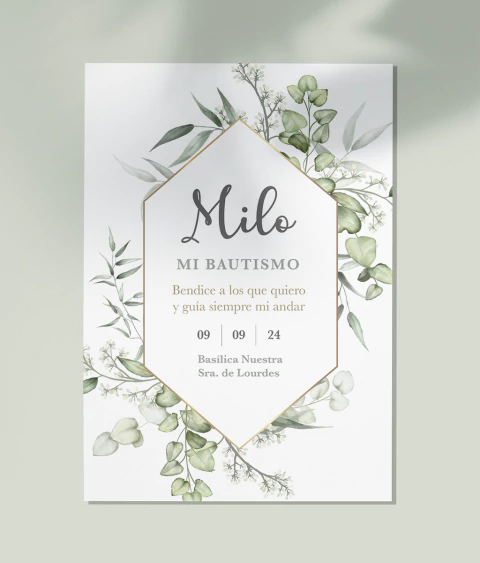 Estampita 7 x 10 - comprar online