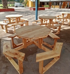 Mesa de Actividades Octagonal (8 personas) - Wuds