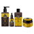 KIT PARA BARBA E CABELO LEMON BONE SICILIANO DON ALCIDES - Balm + Shampo + Óleo + Modeladora Matte