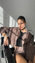 Campera Turín suede - comprar online