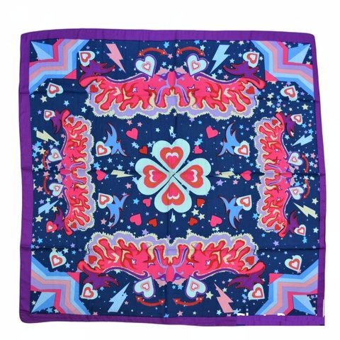 Maxi Pañuelo Raso Life in Colours | LOVE OF MY LIFE | 90x90 - comprar online