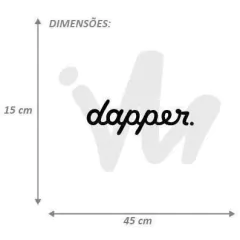 Adesivo Dapper para Parabrisa - comprar online