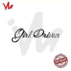 Adesivo Girl Driven