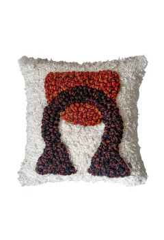 Almofada Ancião - Tear e bordado manual - comprar online