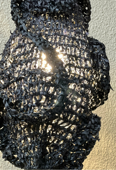Imagem do Luminária Graúna P - Tecido de guarda-chuva rec